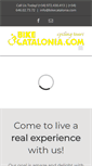 Mobile Screenshot of bikecatalonia.com